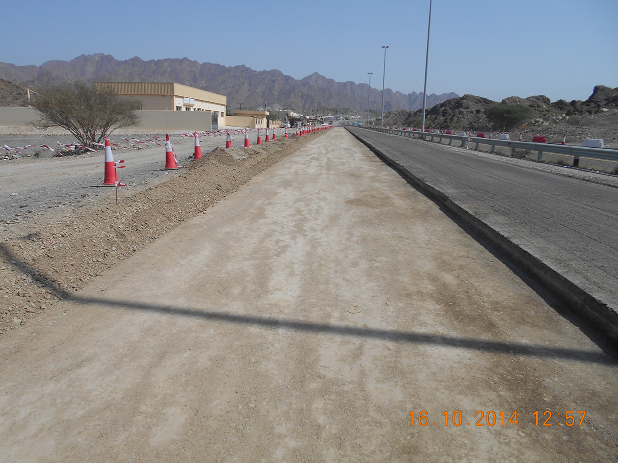 Upgrading of Masafi - Fujairah Road